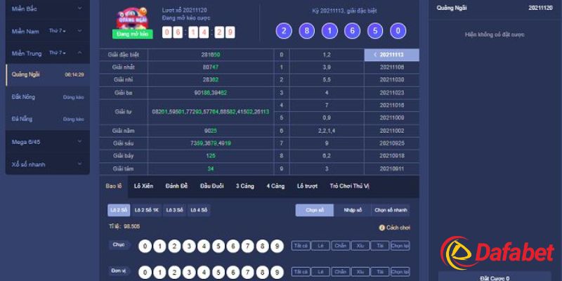 Kinh nghiệm chơi xổ số online hiệu quả tại Dafabet