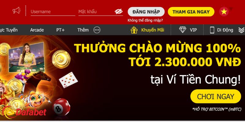 Thưởng 100% đến 2 triệu đồng - Casino trực tuyến